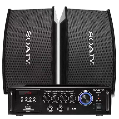 索爱（soaiy）CK-M66HKTV套装8英寸影院卡拉OK音响